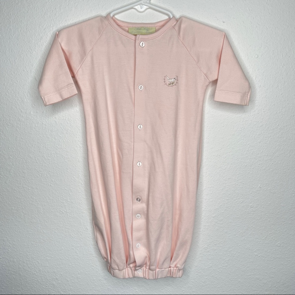 New Pixie Lily converter gown pink white dove